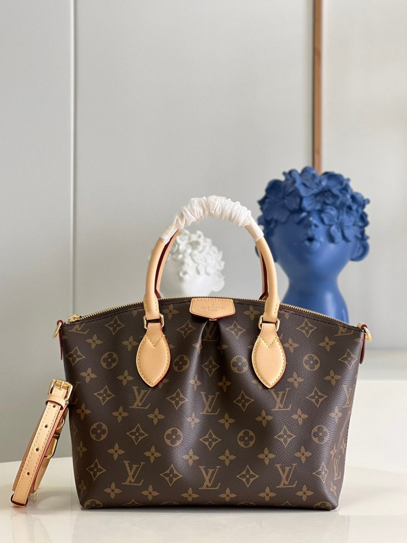 L-V M45986 Boétie Monogram HANDBAG