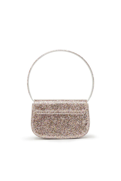 1DR-Iconica borsa a spalla con macro glitter