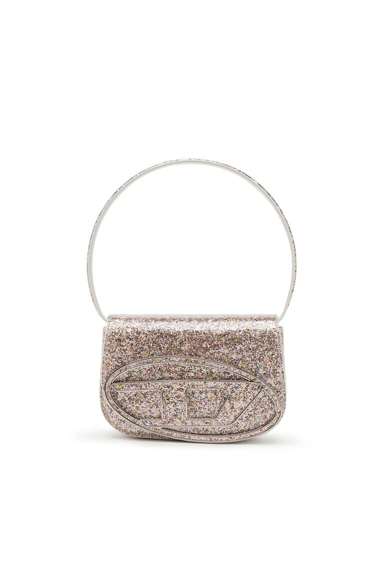 1DR-Iconica borsa a spalla con macro glitter