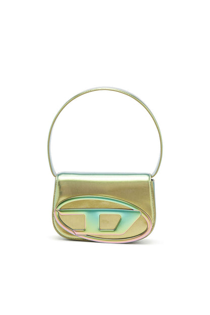 1DR-Iconica borsa a spalla con effetto iridescente