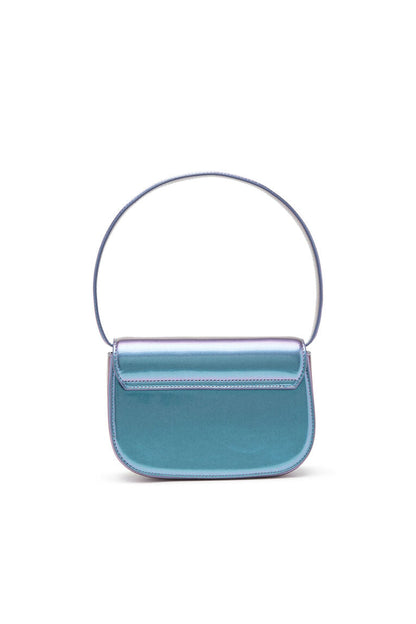 1DR-Iconica borsa a spalla con effetto iridescente