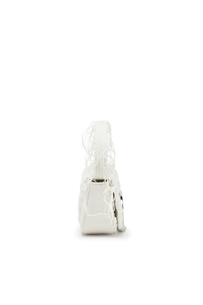 1DR XS-Iconica mini bag in tela e pelle