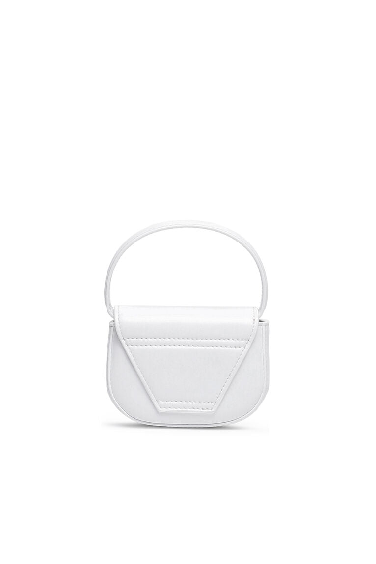 1DR XS-Iconica mini borsa con placca D logo