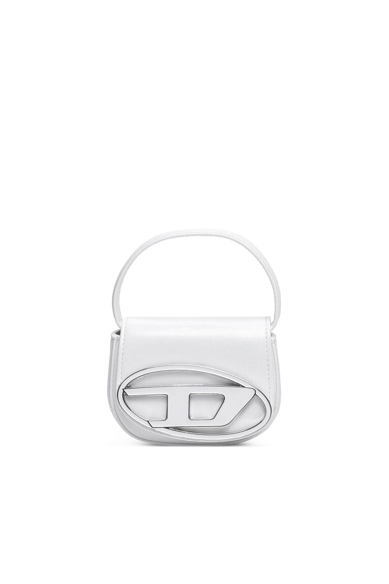 1DR XS-Iconica mini borsa con placca D logo