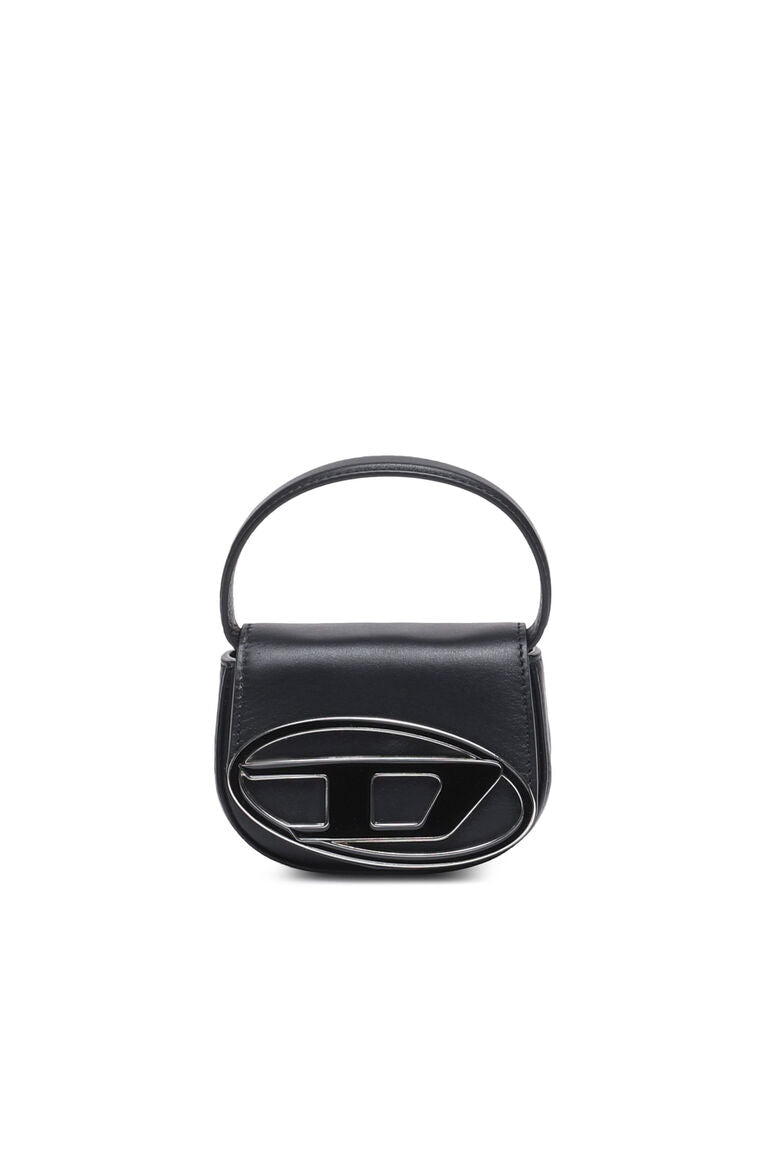 1DR XS-Iconica mini borsa con placca D logo