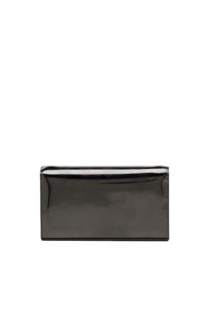 Wallet bag in pelle specchiata