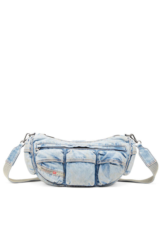 Travel 3000-Borsa multipocket in denim trattato