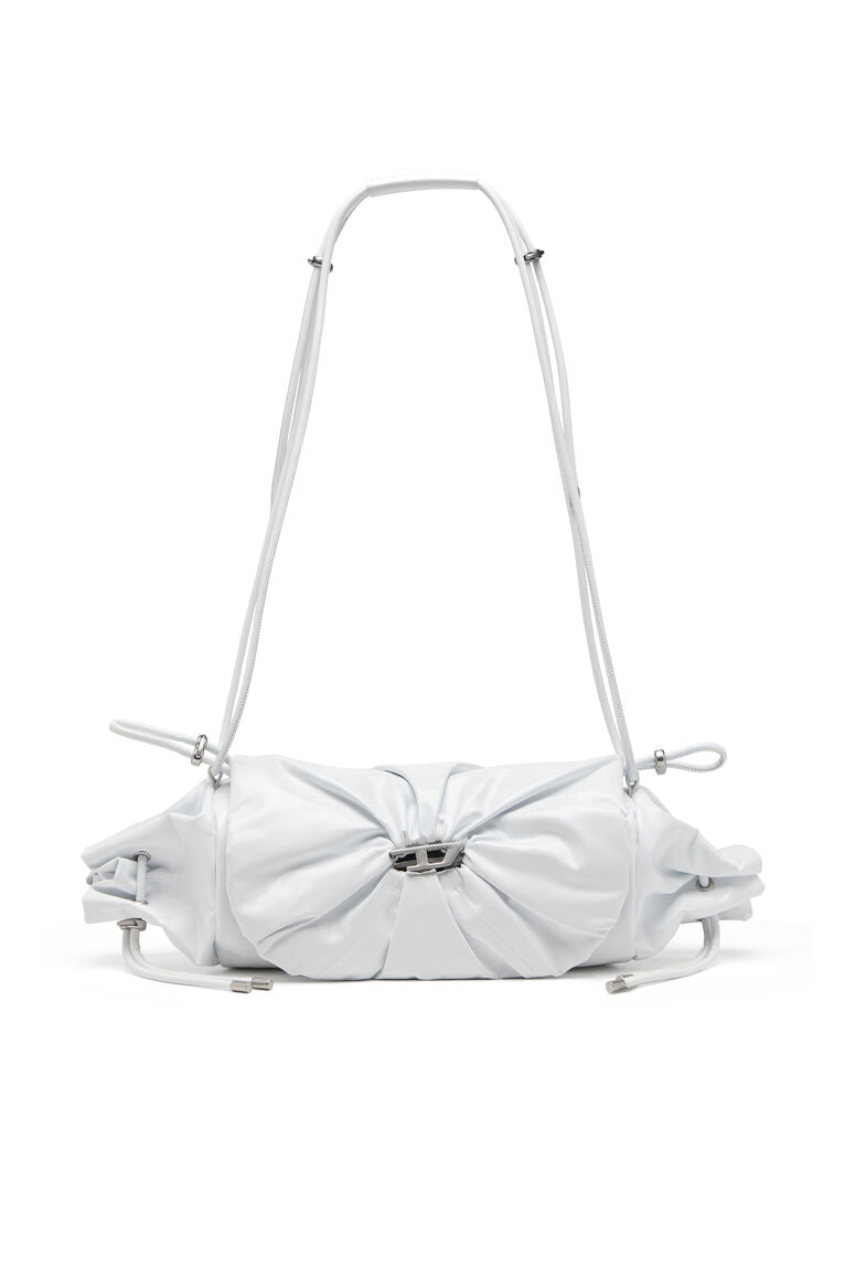 Scrunch-D M-Borsa a spalla in pelle lucida