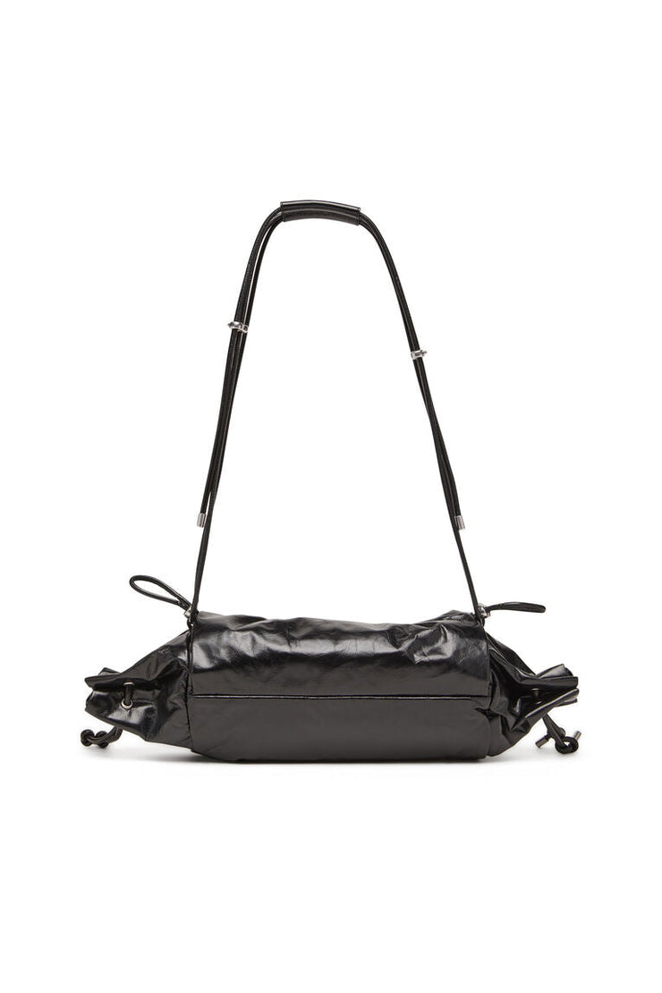 Scrunch-D M-Borsa a spalla in pelle lucida