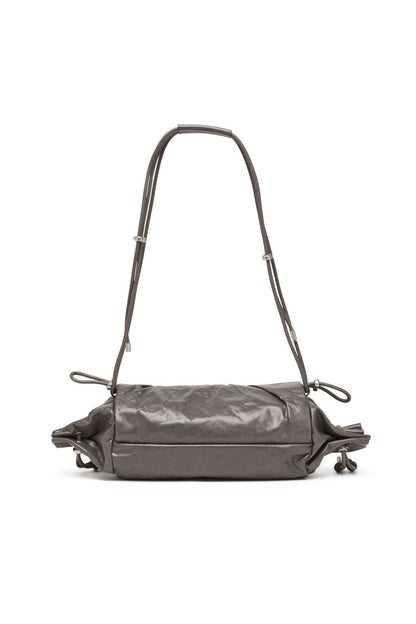 Scrunch-D M-Borsa a spalla in pelle lucida