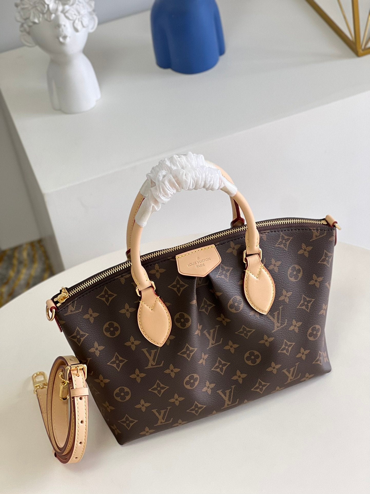 L-V M45986 Boétie Monogram HANDBAG