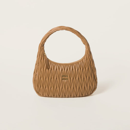 Borsa hobo Wander in nappa matelassé