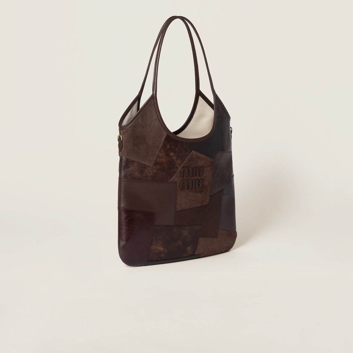 Borsa IVY in pelle patch